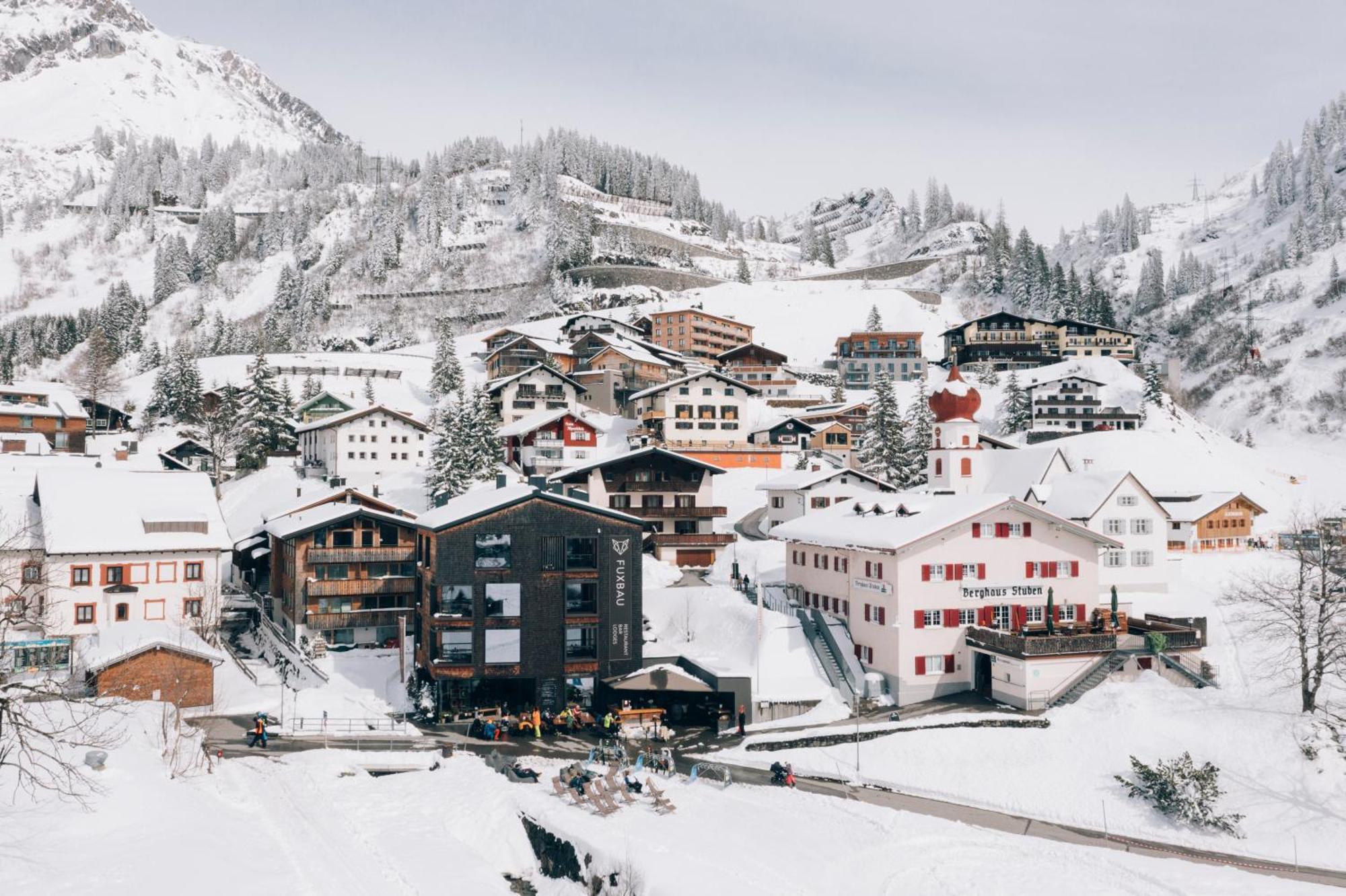 Fuxbau Lägenhet Stuben am Arlberg Exteriör bild