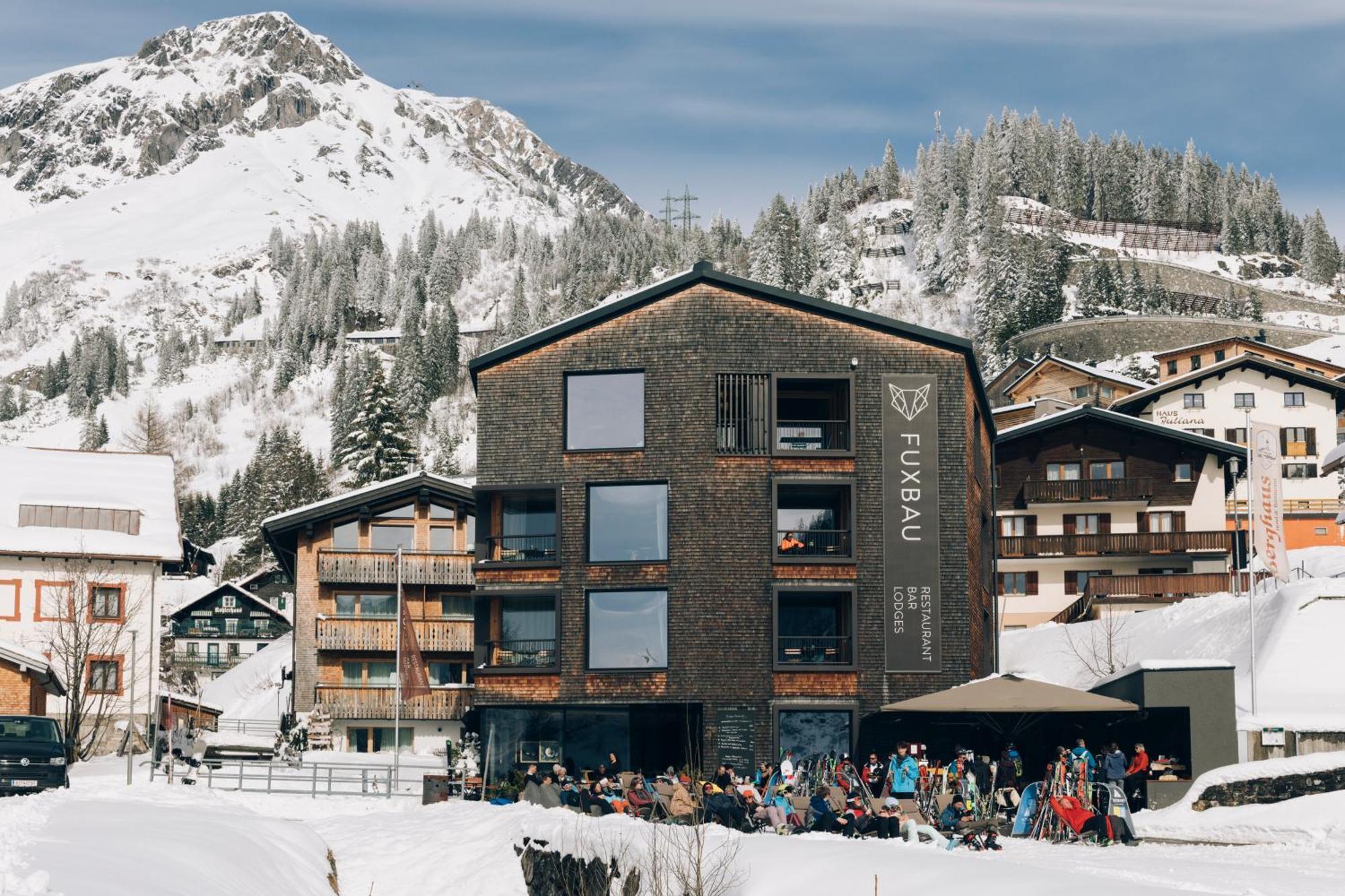 Fuxbau Lägenhet Stuben am Arlberg Exteriör bild