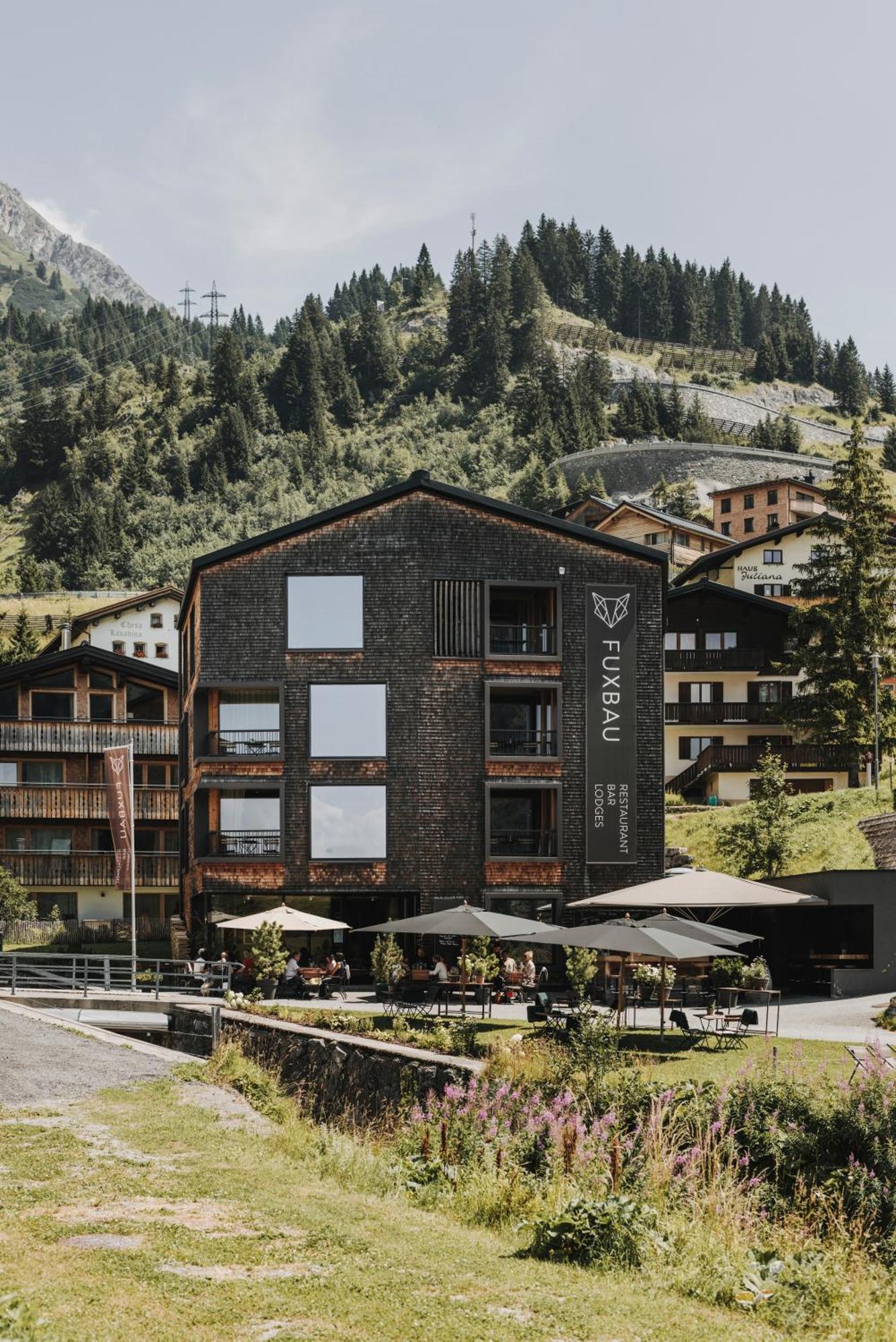 Fuxbau Lägenhet Stuben am Arlberg Exteriör bild
