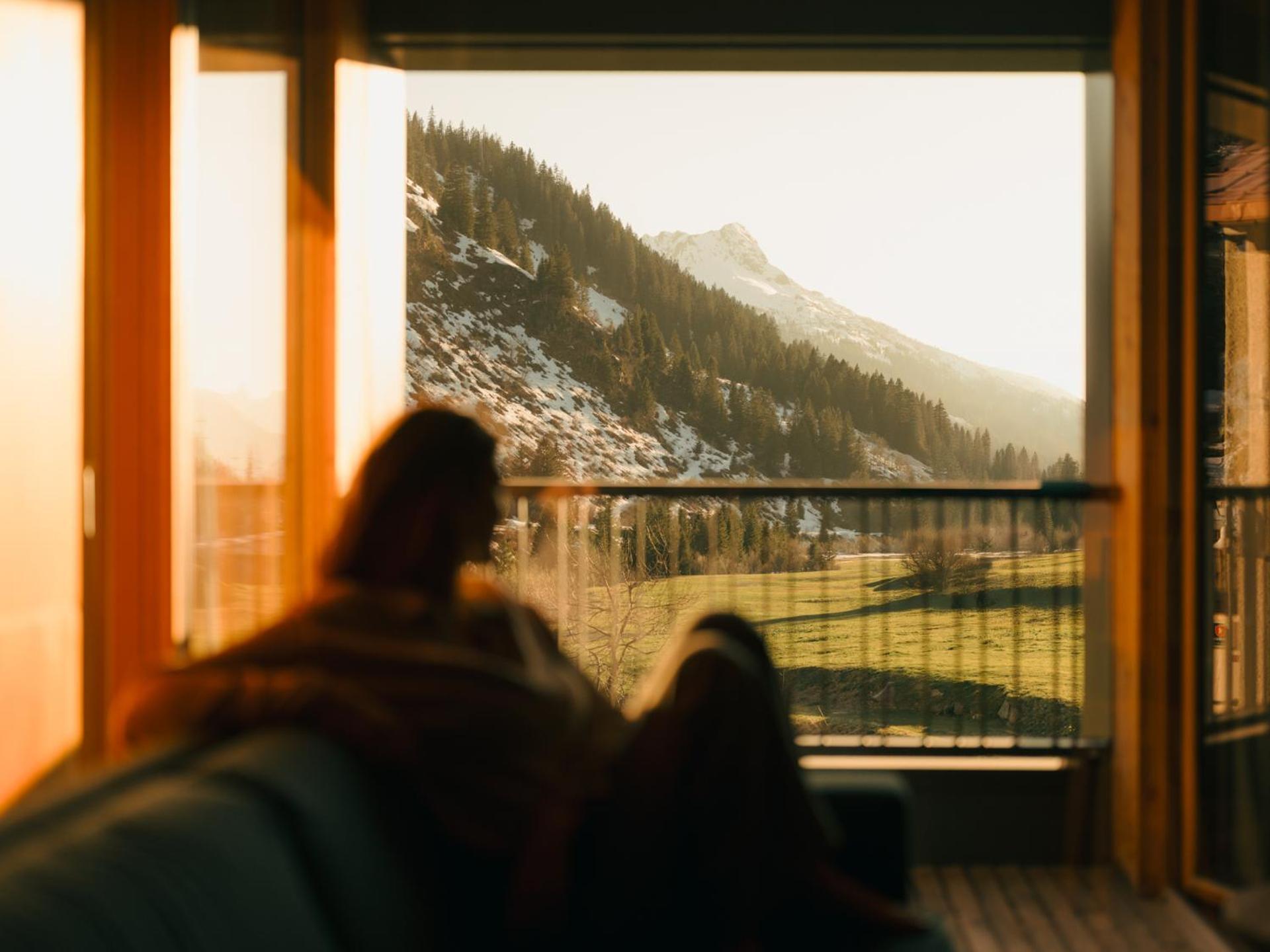 Fuxbau Lägenhet Stuben am Arlberg Exteriör bild